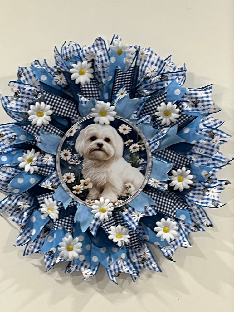 Custom Dog Wreaths